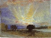 Sunset Joseph Mallord William Turner